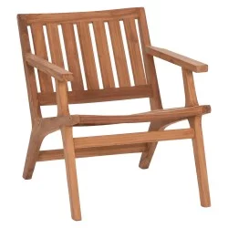 ΠΟΛΥΘΡΟΝΑ LOUNGE ARANIA HM6617 ΞΥΛΟ TEAK ΣΕ ΦΥΣΙΚΟ 59x65x69Υεκ.