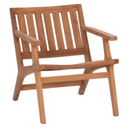 ΠΟΛΥΘΡΟΝΑ LOUNGE ARANIA HM6617 ΞΥΛΟ TEAK ΣΕ ΦΥΣΙΚΟ 59x65x69Υεκ.