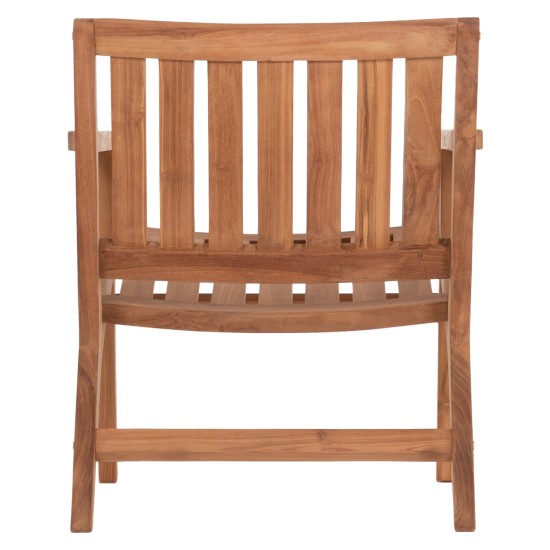ΠΟΛΥΘΡΟΝΑ LOUNGE ARANIA HM6617 ΞΥΛΟ TEAK ΣΕ ΦΥΣΙΚΟ 59x65x69Υεκ.