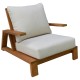 ΠΟΛΥΘΡΟΝΑ LOUNGE MIREX HM6641 ΞΥΛΟ ΑΚΑΚΙΑΣ ΦΥΣΙΚΟ-ΕΚΡΟΥ ΜΑΞΙΛΑΡΙΑ 81x96x68Υεκ