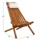 ΠΟΛΥΘΡΟΝΑ LOUNGE ΜΕ ΜΑΞΙΛΑΡΑΚΙ ΠΤΥΣΣΟΜΕΝΗ SHIGAN HM6530 ΞΥΛΟ ΑΚΑΚΙΑΣ 88x59x82.5Υεκ