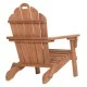 ΠΟΛΥΘΡΟΝΑ LOUNGE ΠΤΥΣΣΟΜΕΝΗ SKALL HM6619 ΞΥΛΟ TEAK ΦΥΣΙΚΟ 70.5x85x92Υεκ.