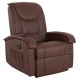 ΠΟΛΥΘΡΟΝΑ RELAX ΜΕ ΜΗΧΑΝΙΣΜΟ MASSAGE ROCCA HM0026.02 PU ΕΚΡΟΥ 80x96x97 εκ.