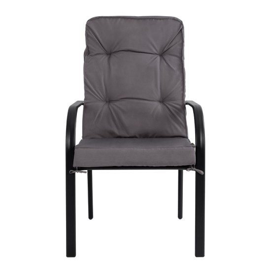 ΠΟΛΥΘΡΟΝΑ ΜΕΤΑΛΛΙΚΗ ENDIKA ΣΕ ΓΚΡΙ ΧΡΩΜΑ ΜΕ ΜΑΞΙΛΑΡΙ 60Χ71Χ105Υ εκ.HM5680.01