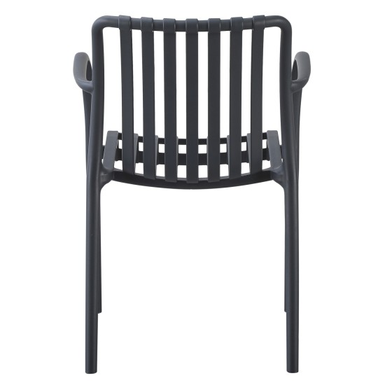 ΠΟΛΥΘΡΟΝΑ ΠΟΛΥΠΡΟΠΥΛΕΝΙΟΥ TIPPY HM5940.10 ΣΚΟΥΡΟ ΓΚΡΙ 55x55x81Υεκ.