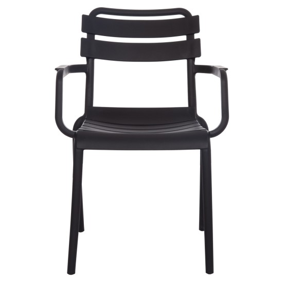 ΠΟΛΥΘΡΟΝΑ ΠΟΛΥΠΡΟΠΥΛΕΝΙΟΥ PHILLY HM6123.02 ΜΑΥΡΟ 58.5x49x83.5Υεκ.