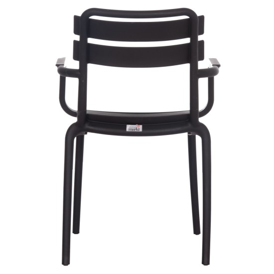 ΠΟΛΥΘΡΟΝΑ ΠΟΛΥΠΡΟΠΥΛΕΝΙΟΥ PHILLY HM6123.02 ΜΑΥΡΟ 58.5x49x83.5Υεκ.