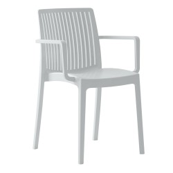 ΠΟΛΥΘΡΟΝΑ ΠΟΛΥΠΡΟΠΥΛΕΝΙΟΥ IDA HM6127.01 ΛΕΥΚΗ 53x50x82Υεκ.