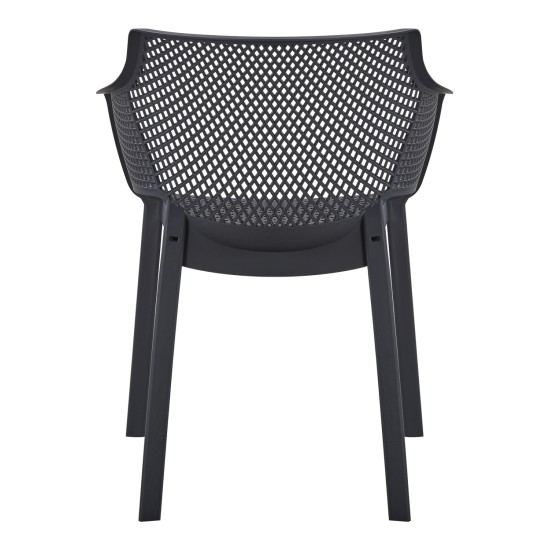 ΠΟΛΥΘΡΟΝΑ ΠΟΛΥΠΡΟΠΥΛΕΝΙΟΥ PEGGY HM6368.02 ΜΑΥΡΟ 60x55x79Υεκ