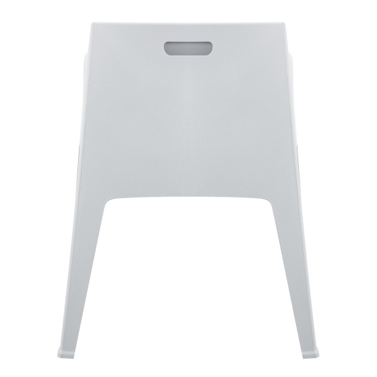 ΠΟΛΥΘΡΟΝΑ ΠΟΛΥΠΡΟΠΥΛΕΝΙΟΥ SLEEK HM6370.01 ΛΕΥΚΗ 57x56x82,5Υεκ.