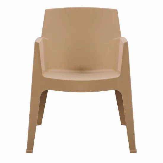 ΠΟΛΥΘΡΟΝΑ ΠΟΛΥΠΡΟΠΥΛΕΝΙΟΥ SLEEK HM6370.03 ΚΑΠΟΥΤΣΙΝΟ 68x63x82,5Υεκ.