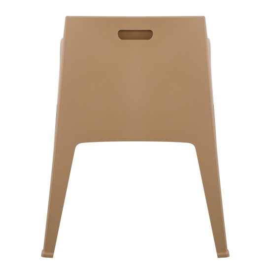 ΠΟΛΥΘΡΟΝΑ ΠΟΛΥΠΡΟΠΥΛΕΝΙΟΥ SLEEK HM6370.03 ΚΑΠΟΥΤΣΙΝΟ 57x56x82,5Υεκ.