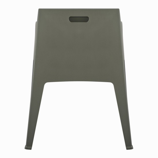 ΠΟΛΥΘΡΟΝΑ ΠΟΛΥΠΡΟΠΥΛΕΝΙΟΥ SLEEK HM6370.05 DARK OLIVE GREEN 68x63x82,5Υεκ.