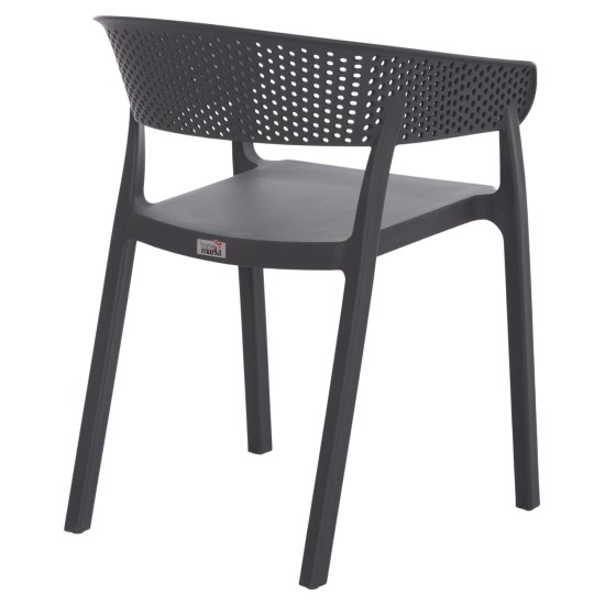 ΠΟΛΥΘΡΟΝΑ ΠΟΛΥΠΡΟΠΥΛΕΝΙΟΥ PERFOE HM5941.10 ΓΚΡΙ 56x50x73Υεκ.