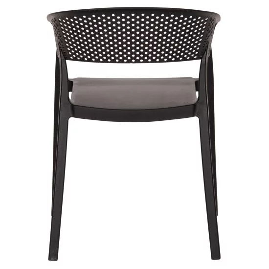 ΠΟΛΥΘΡΟΝΑ ΠΟΛΥΠΡΟΠΥΛΕΝΙΟΥ PERFOE HM5941.02 ΜΑΥΡΗ 56x50x73Υ εκ.