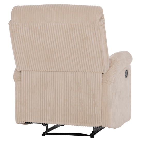 ΠΟΛΥΘΡΟΝΑ RELAX DIONI HM3296.12 ΜΠΕΖ ΡΙΓΕ ΥΦΑΣΜΑ 85x90x100Υεκ.