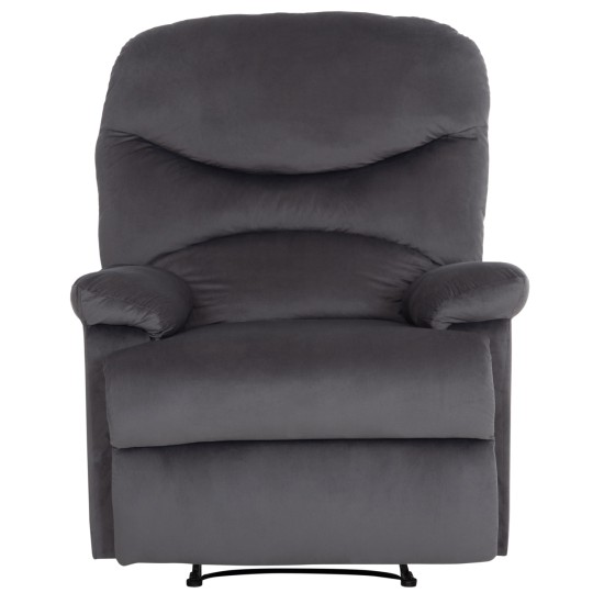 ΠΟΛΥΘΡΟΝΑ RELAX BRAYLEN HM3298.01 ΓΚΡΙ ΒΕΛΟΥΔΟ 85x90x95Υεκ.