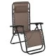 ΠΟΛΥΘΡΟΝΑ RELAX COMPANION HM5095.14 ΣΑΜΠΑΝΙ TEXTILENE-ΜΑΥΡΟ ΜΕΤΑΛΛΟ 67x145x110Υεκ.