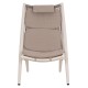 ΠΟΛΥΘΡΟΝΑ RELAX REMUS HM6642.02 ΑΛΟΥΜΙΝΙΟ ΛΕΥΚΟ-ΣΧΟΙΝΙ OLEFIN ΜΠΕΖ 63x87x94Υεκ.