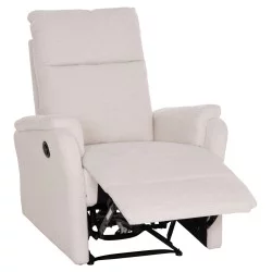 ΠΟΛΥΘΡΟΝΑ RELAX ΜΕ ΗΛΕΚΤΡΙΚΗ ΑΝΑΚΛΙΣΗ SYNTHIA HM3309.03 ΓΚΡΙ ΥΦΑΣΜΑ 75x86x100Yεκ
