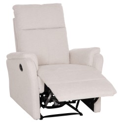 ΠΟΛΥΘΡΟΝΑ RELAX ΜΕ ΗΛΕΚΤΡΙΚΗ ΑΝΑΚΛΙΣΗ SYNTHIA HM3309.03 ΓΚΡΙ ΥΦΑΣΜΑ 75x86x100Yεκ