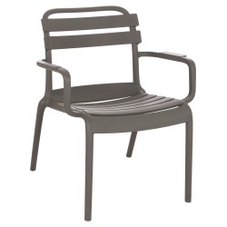 ΠΟΛΥΘΡΟΝΑ ΣΑΛΟΝΙΟΥ ΠΟΛΥΠΡΟΠΥΛΕΝΙΟΥ KORVER HM6333.05 DARK OLIVE GREEN 63.5x65x76Υεκ.