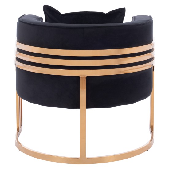 ΠΟΛΥΘΡΟΝΑ TIANA ΜΑΥΡH ΜΕ ΜΕΤΑΛΛΙΚΟ ΣΚΕΛΕΤΟ HM8738.04