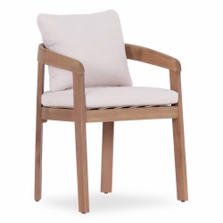 ΠΟΛΥΘΡΟΝΑ ΤΡΑΠΕΖΑΡΙΑΣ CRAVIN HM6441 ΞΥΛΟ ΑΚΑΚΙΑΣ--ΜΠΕΖ ΜΑΞΙΛΑΡΙΑ 58x61x74Υεκ