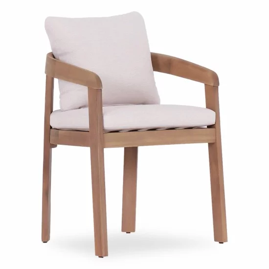 ΠΟΛΥΘΡΟΝΑ ΤΡΑΠΕΖΑΡΙΑΣ CRAVIN HM6441 ΞΥΛΟ ΑΚΑΚΙΑΣ--ΜΠΕΖ ΜΑΞΙΛΑΡΙΑ 58x61x74Υεκ