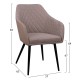 ΠΟΛΥΘΡΟΝΑΚΙ CHARLES HM8522.07 ΜΕ ΥΦΑΣΜΑ ΜΠΕΖ & PU ΜΠΕΖ 57x63x83Υ εκ. ΠΟΛΥΘΡΟΝΑΚΙ CHARLES HM8522.07 ΜΕ ΥΦΑΣΜΑ ΜΠΕΖ & PU ΜΠΕΖ 57x63x83Υ εκ.