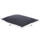 ΠΟΥΦ/ΜΑΞΙΛΑΡΑ ΘΑΛΑΣΣΗΣ ANSHU HM5808.02 ΓΚΡΙ ΜΕ UV PROTECTION 140x180 εκ.