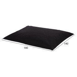 ΠΟΥΦ/ΜΑΞΙΛΑΡΑ ΘΑΛΑΣΣΗΣ ANSHU HM5808.04 ΜΑΥΡΟ ΜΕ UV PROTECTION 140x180 εκ.