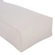 ΠΟΥΦ ΞΑΠΛΩΣΤΡΑ WADELIN HM5774.11 ΜΕ TEXTILINE ΛΕΥΚΟ 190x80x40-60Υ εκ.