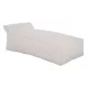 ΠΟΥΦ ΞΑΠΛΩΣΤΡΑ WADELIN HM5774.11 ΜΕ TEXTILINE ΛΕΥΚΟ 190x80x40-60Υ εκ.