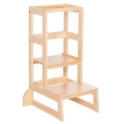 ΠΥΡΓΟΣ ΕΚΜΑΘΗΣΗΣ τ.MONTESSORI PEPE HM9291.01 ΞΥΛΟ ΠΕΥΚΟΥ ΦΥΣΙΚΟ 55x53x90Υεκ