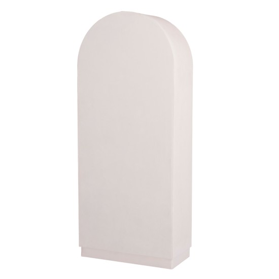 ΡΑΦΙΕΡΑ ΣΕΙΡΑ SANTORINI HM18044 MDF ΥΠΟΛΕΥΚΟ-ΡΑΦΙΑ ΞΥΛΟ ΕΛΑΤΟΥ ΦΥΣΙΚΟ 80x38x188,5Υεκ.