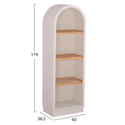 ΡΑΦΙΕΡΑ ΣΕΙΡΑ SANTORINI HM18045 MDF ΥΠΟΛΕΥΚΟ-ΡΑΦΙΑ ΞΥΛΟ ΕΛΑΤΟΥ ΦΥΣΙΚΟ 60x38,5x179Υεκ. ΡΑΦΙΕΡΑ ΣΕΙΡΑ SANTORINI HM18045 MDF ΥΠΟΛΕΥΚΟ-ΡΑΦΙΑ ΞΥΛΟ ΕΛΑΤΟΥ ΦΥΣΙΚΟ 60x38,5x179Υεκ.