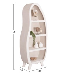 ΡΑΦΙΕΡΑ ΣΕΙΡΑ SANTORINI HM18067 MDF ΣΕ ΥΠΟΛΕΥΚΟ ΧΡΩΜΑ 80x38x196Υεκ. ΡΑΦΙΕΡΑ ΣΕΙΡΑ SANTORINI HM18067 MDF ΣΕ ΥΠΟΛΕΥΚΟ ΧΡΩΜΑ 80x38x196Υεκ.