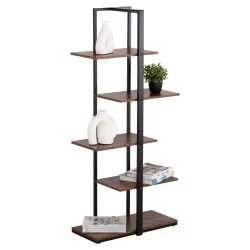 ΡΑΦΙΕΡΑ OMNI HM18074.04 ΜΑΥΡΟΣ ΜΕΤΑΛΛΙΚΟΣ ΣΚΕΛΕΤΟΣ-ΜΕΛΑΜΙΝΗ ΚΑΡΥΔΙ 68x34,5x150,5Υεκ