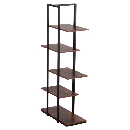 ΡΑΦΙΕΡΑ OMNI HM18074.04 ΜΑΥΡΟΣ ΜΕΤΑΛΛΙΚΟΣ ΣΚΕΛΕΤΟΣ-ΜΕΛΑΜΙΝΗ ΚΑΡΥΔΙ 68x34,5x150,5Υεκ