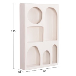 ΡΑΦΙΕΡΑ-ΚΟΜΜΟ ΣΕΙΡΑ SANTORINI HM18059 MDF ΣΕ ΥΠΟΛΕΥΚΟ 80x18x120Υεκ. ΡΑΦΙΕΡΑ-ΚΟΜΜΟ ΣΕΙΡΑ SANTORINI HM18059 MDF ΣΕ ΥΠΟΛΕΥΚΟ 80x18x120Υεκ.
