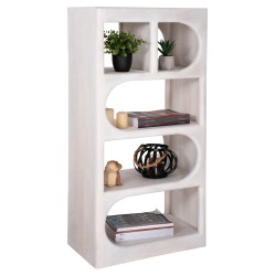 ΡΑΦΙΕΡΑ ΚΟΜΜΟ HANDYR HM9706 ΜΑΣΙΦ ΞΥΛΟ MANGO ΣΕ ΛΕΥΚΟ ΧΡΩΜΑ 60x35x120Υεκ. ΡΑΦΙΕΡΑ ΚΟΜΜΟ HANDYR HM9706 ΜΑΣΙΦ ΞΥΛΟ MANGO ΣΕ ΛΕΥΚΟ ΧΡΩΜΑ 60x35x120Υεκ.