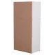 ΡΑΦΙΕΡΑ ΤΟΙΧΟΥ CUBICON HM9941.01 ΛΕΥΚΗ ΜΕΛΑΜΙΝΗ 38,5x23,5x80Υεκ.