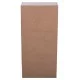 ΡΑΦΙΕΡΑ ΤΟΙΧΟΥ CUBICON HM9941.01 ΛΕΥΚΗ ΜΕΛΑΜΙΝΗ 38,5x23,5x80Υεκ.