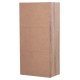 ΡΑΦΙΕΡΑ ΤΟΙΧΟΥ CUBICON HM9941.02 SONAMA OAK ΜΕΛΑΜΙΝΗ 38,5x23,5x80Υεκ.