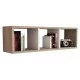 ΡΑΦΙΕΡΑ ΤΟΙΧΟΥ ΜΕΛΑΜΙΝΗΣ SONAMA & ΛΕΥΚΟ CLASSIKER HM9228.12 90x22x25,6Υ εκ.