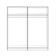 ΣΕΤ 2 ΤΜΧ ΝΤΟΥΛΑΠΑ 4ΦΥΛΛΗ SONAMA 160X42X181 HM11350.02 ΣΕΤ 2 ΤΜΧ ΝΤΟΥΛΑΠΑ 4ΦΥΛΛΗ SONAMA 160X42X181 HM11350.02
