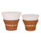 ΣΕΤ 2ΤΜΧ ΒΟΗΘΗΤΙΚΑ ΤΡΑΠΕΖΙΑ PERRAL HM21138.02 FIBER CEMENT ΛΕΥΚΟ-ΦΥΣΙΚΟ RATTAN