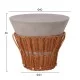 ΣΕΤ 2ΤΜΧ ΒΟΗΘΗΤΙΚΑ ΤΡΑΠΕΖΙΑ PERRAL HM21138.03 FIBER CEMENT ΓΚΡΙ--ΦΥΣΙΚΟ RATTAN