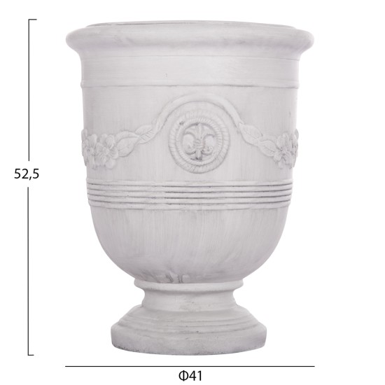 ΣΕΤ 3ΤΜΧ ΓΛΑΣΤΡΕΣ ΜΕ ΑΝΑΓΛΥΦΟ GARDENER HM4729 FIBERCLAY-ΣΕ ΥΠΟΛΕΥΚΟ Φ58x72.5Υεκ ΣΕΤ 3ΤΜΧ ΓΛΑΣΤΡΕΣ ΜΕ ΑΝΑΓΛΥΦΟ GARDENER HM4729 FIBERCLAY-ΣΕ ΥΠΟΛΕΥΚΟ Φ58x72.5Υεκ